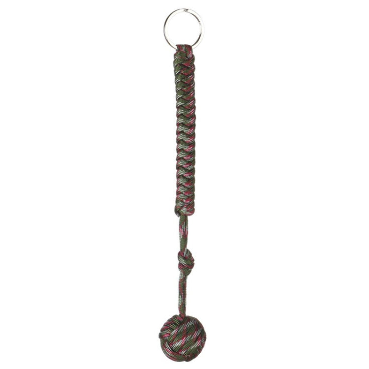 Outdoor Security Protection Black Monkey Fist Steel Ball Bearing Self Defense Lanyard Survival Key Chain Outdoor Security Protection Black Monkey Fist Steel Ball Bearing Self Defense Lanyard Survival Key Chain